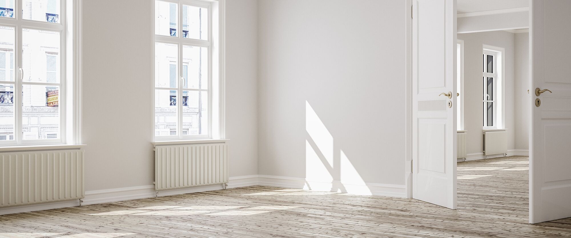 Top sanierte Wohnung, einzugsbereit nach einem Feuchteschaden mit Schimelbildung