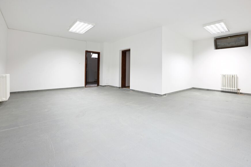 sanierter Keller im Rohbau nach einem Feuchteschaden mit Schimmelbildung